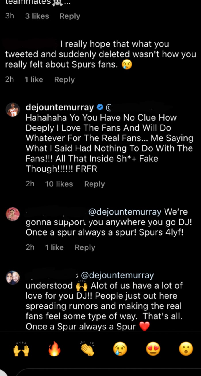 Instagram - @dejountemurray